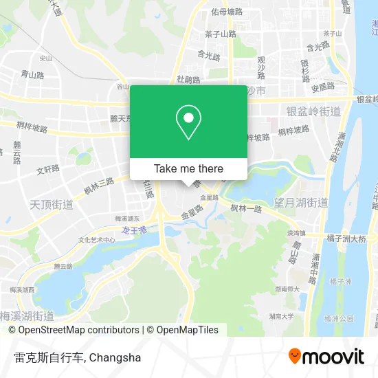 雷克斯自行车 map
