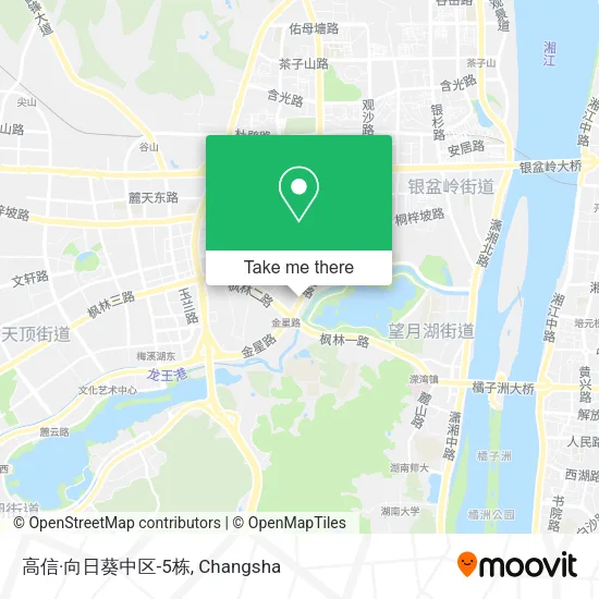 高信·向日葵中区-5栋 map