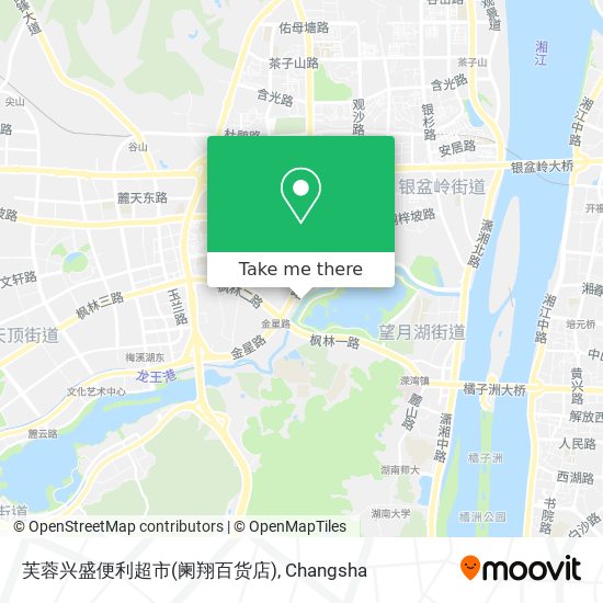 芙蓉兴盛便利超市(阑翔百货店) map