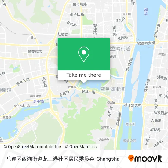 岳麓区西湖街道龙王港社区居民委员会 map