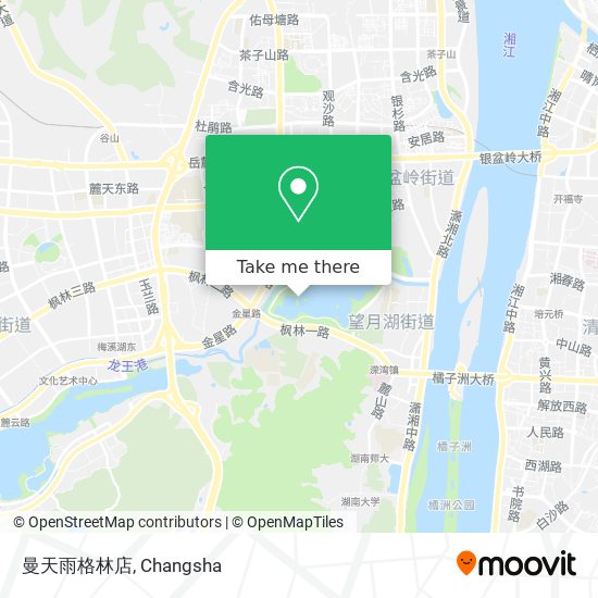 曼天雨格林店 map
