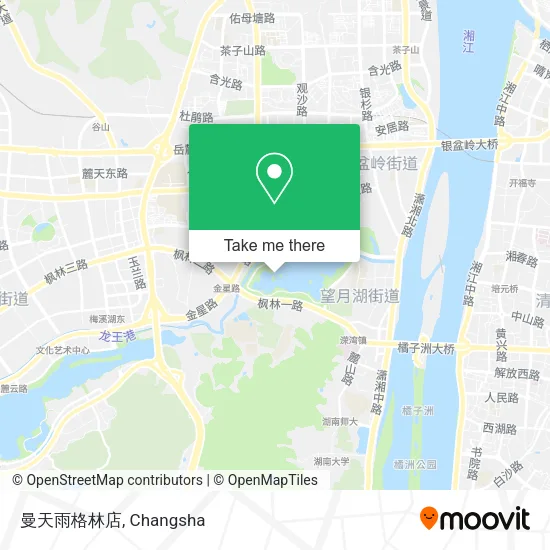 曼天雨格林店 map
