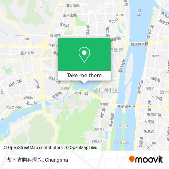 湖南省胸科医院 map