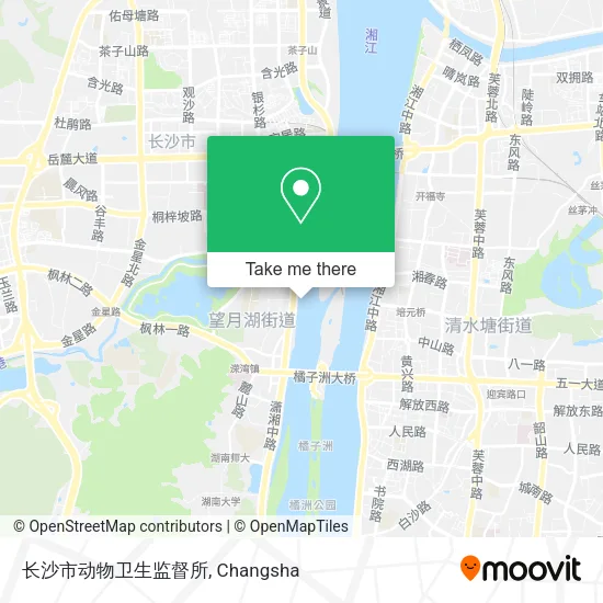 长沙市动物卫生监督所 map