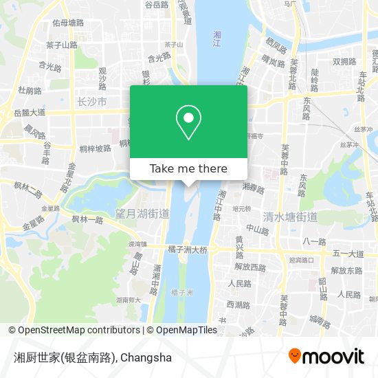 湘厨世家(银盆南路) map