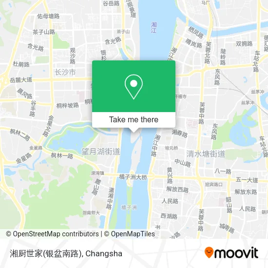 湘厨世家(银盆南路) map