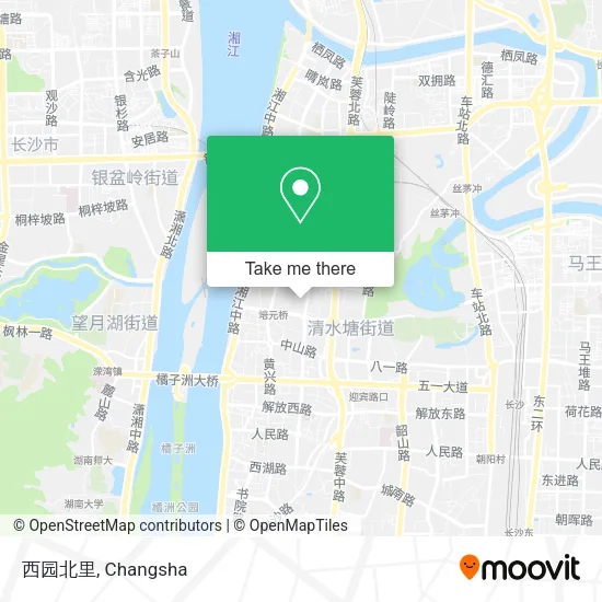 西园北里 map