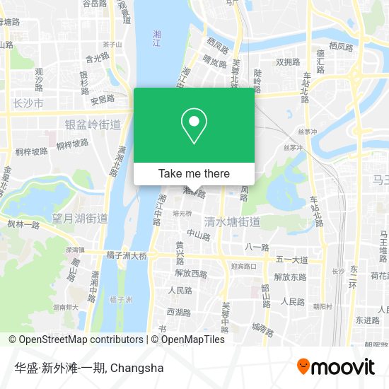 华盛·新外滩-一期 map