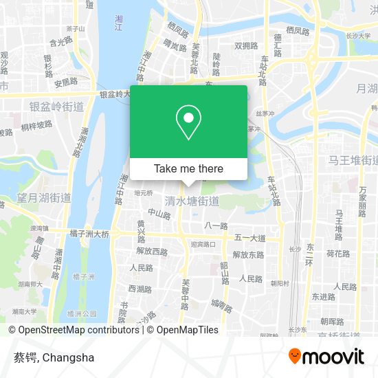 蔡锷 map