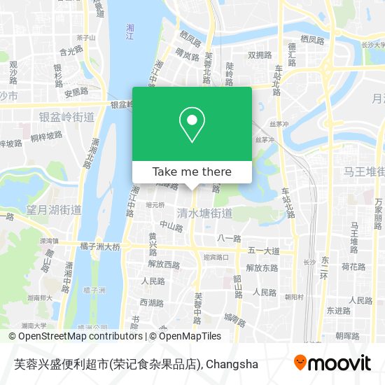 芙蓉兴盛便利超市(荣记食杂果品店) map