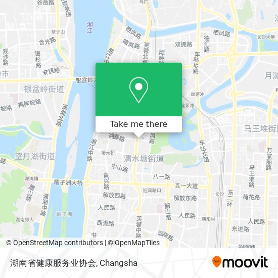 湖南省健康服务业协会 map