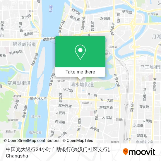 中国光大银行24小时自助银行(兴汉门社区支行) map