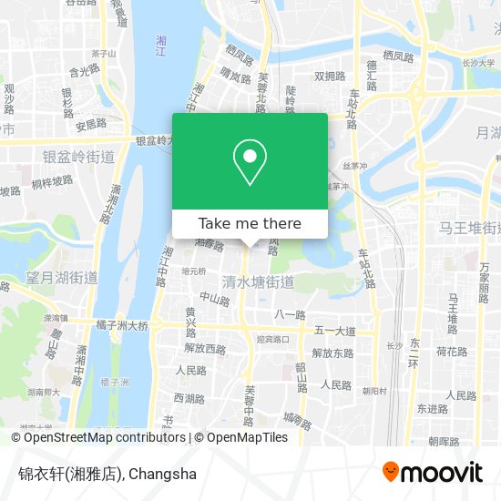 锦衣轩(湘雅店) map