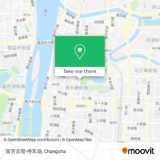 留芳宾馆-停车场 map