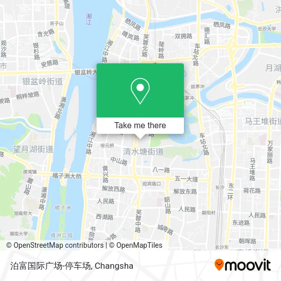 泊富国际广场-停车场 map