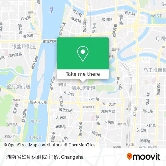 湖南省妇幼保健院-门诊 map