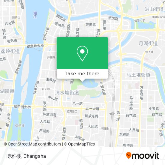 博雅楼 map