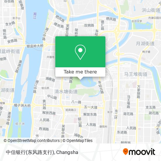 中信银行(东风路支行) map