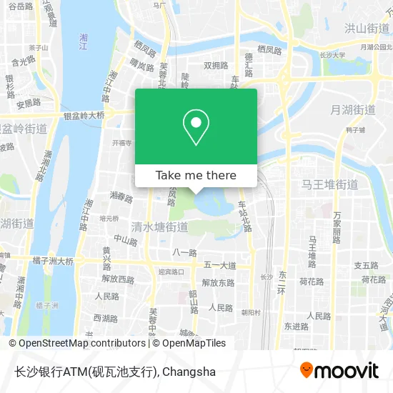 长沙银行ATM(砚瓦池支行) map