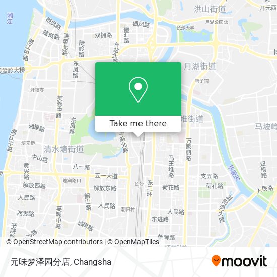 元味梦泽园分店 map