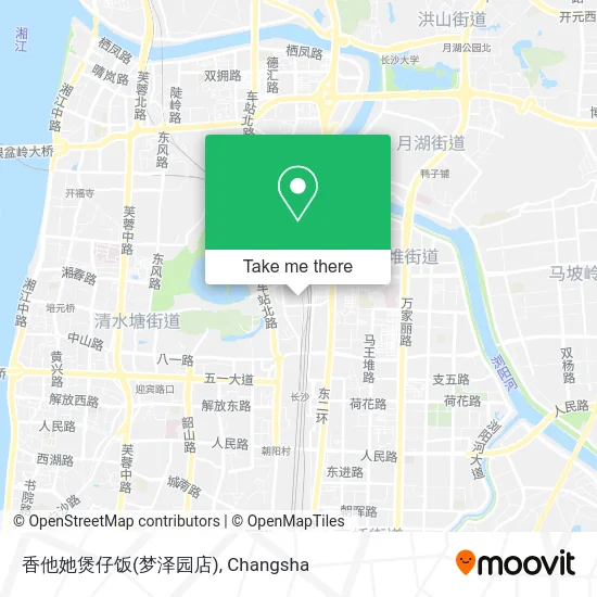 香他她煲仔饭(梦泽园店) map