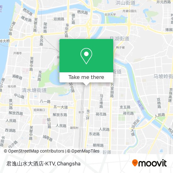 君逸山水大酒店-KTV map