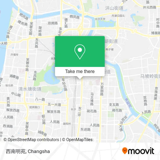 西南明苑 map