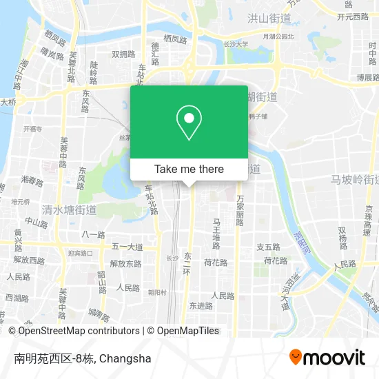 南明苑西区-8栋 map