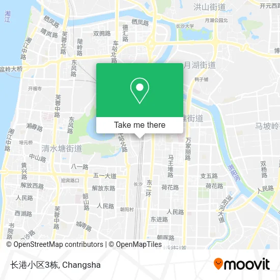 长港小区3栋 map