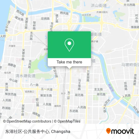 东湖社区-公共服务中心 map