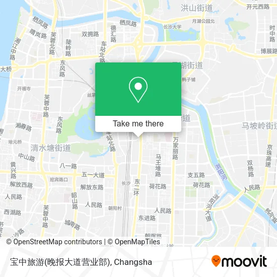 宝中旅游(晚报大道营业部) map