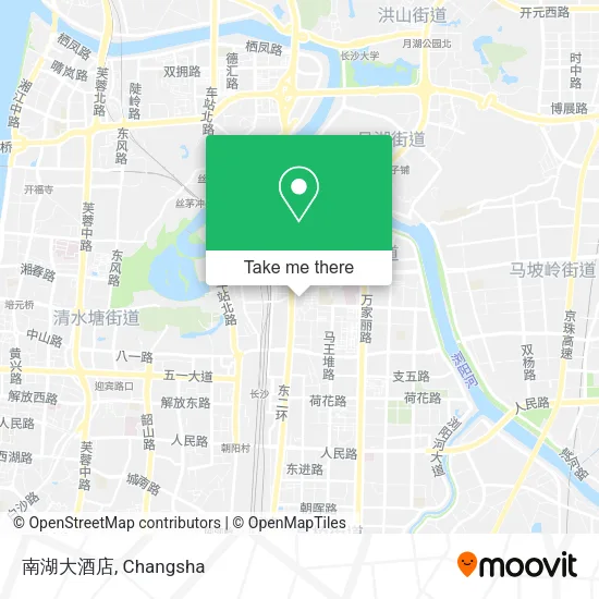 南湖大酒店 map