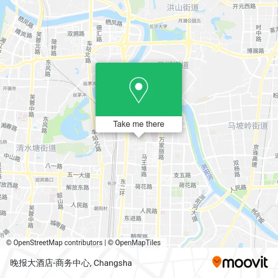 晚报大酒店-商务中心 map
