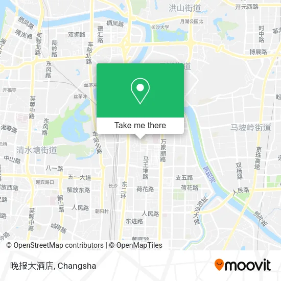 晚报大酒店 map