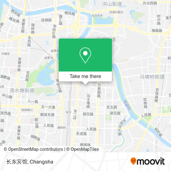 长东宾馆 map