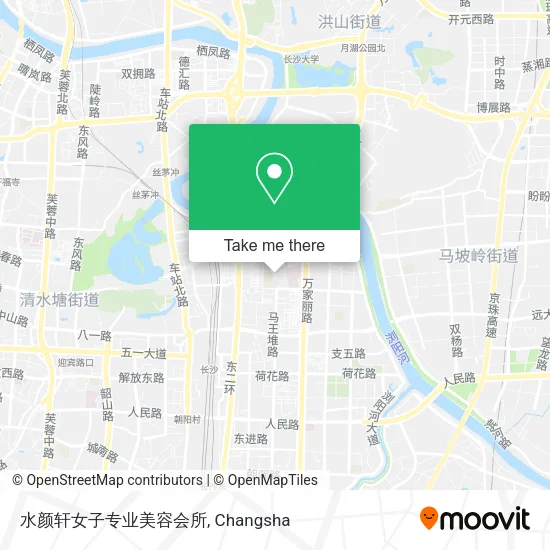 水颜轩女子专业美容会所 map
