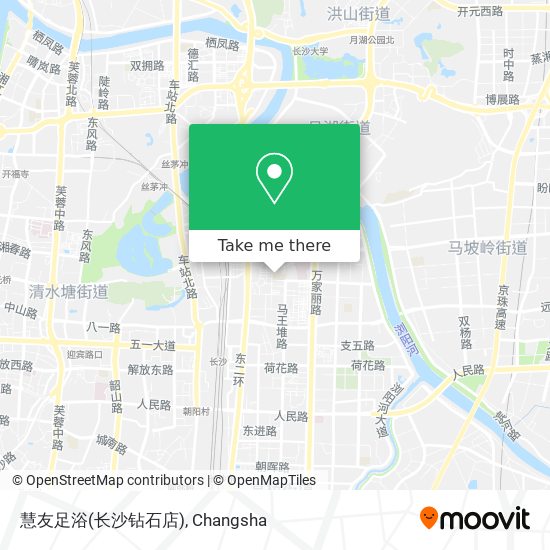 慧友足浴(长沙钻石店) map