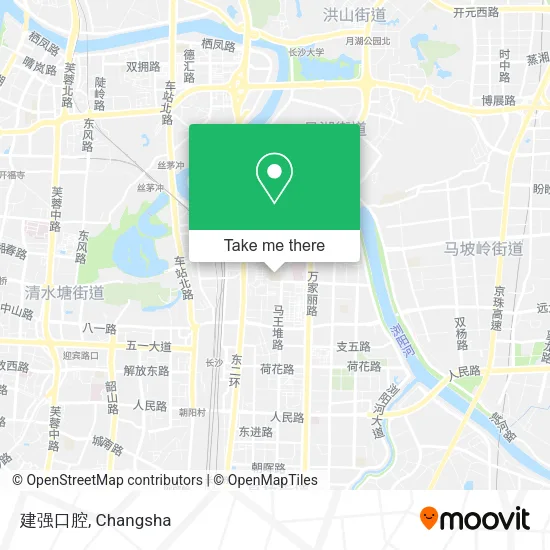 建强口腔 map