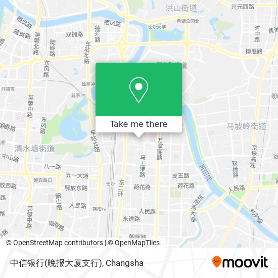 中信银行(晚报大厦支行) map