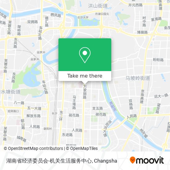 湖南省经济委员会-机关生活服务中心 map