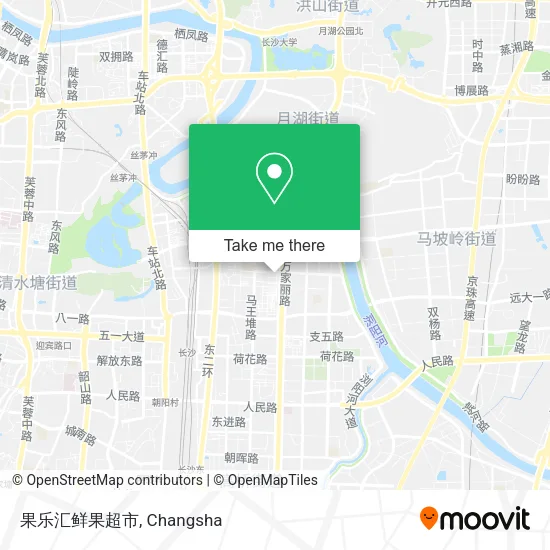 果乐汇鲜果超市 map