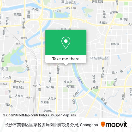 长沙市芙蓉区国家税务局浏阳河税务分局 map