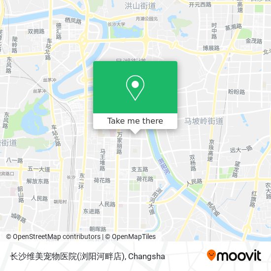 长沙维美宠物医院(浏阳河畔店) map