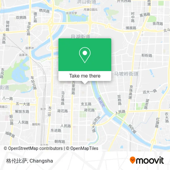 格伦比萨 map