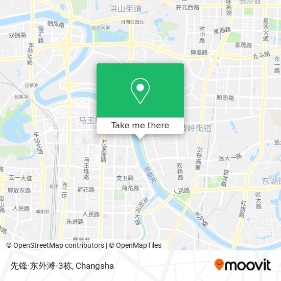 先锋·东外滩-3栋 map