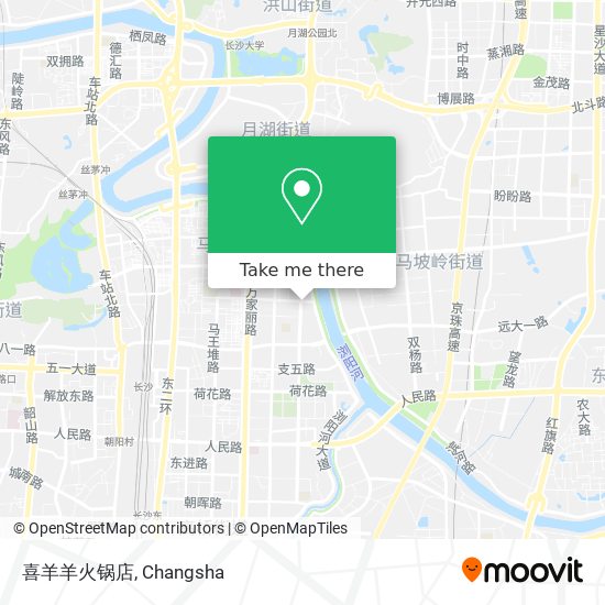 喜羊羊火锅店 map