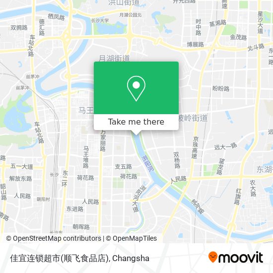 佳宜连锁超市(顺飞食品店) map