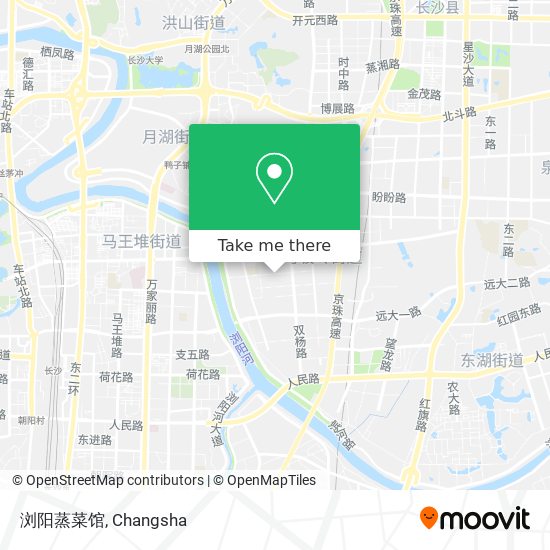 浏阳蒸菜馆 map