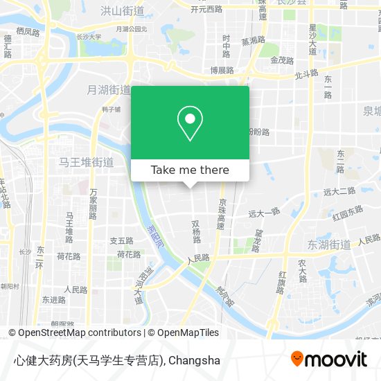 心健大药房(天马学生专营店) map