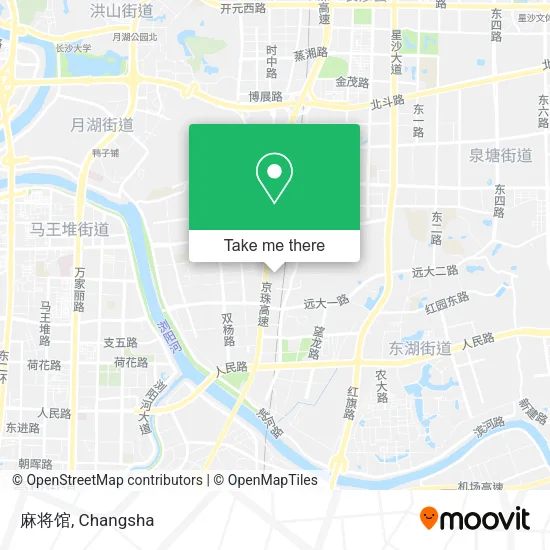 麻将馆 map